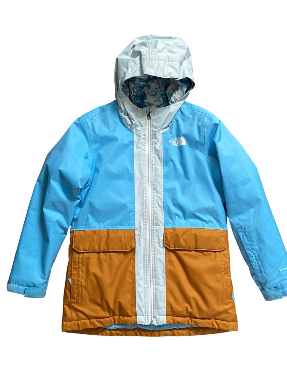 The North Face Freedom Jacket Girl’s Large 14/16 Blue Orange
